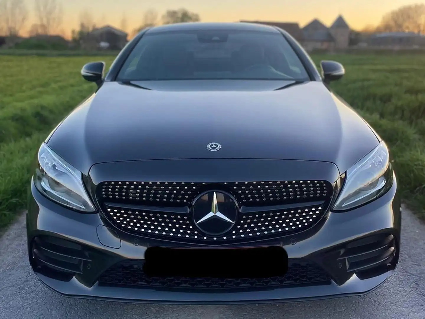 Mercedes-Benz C 300 Coupé 9G-Tronic PACK AMG LINE Noir - 2