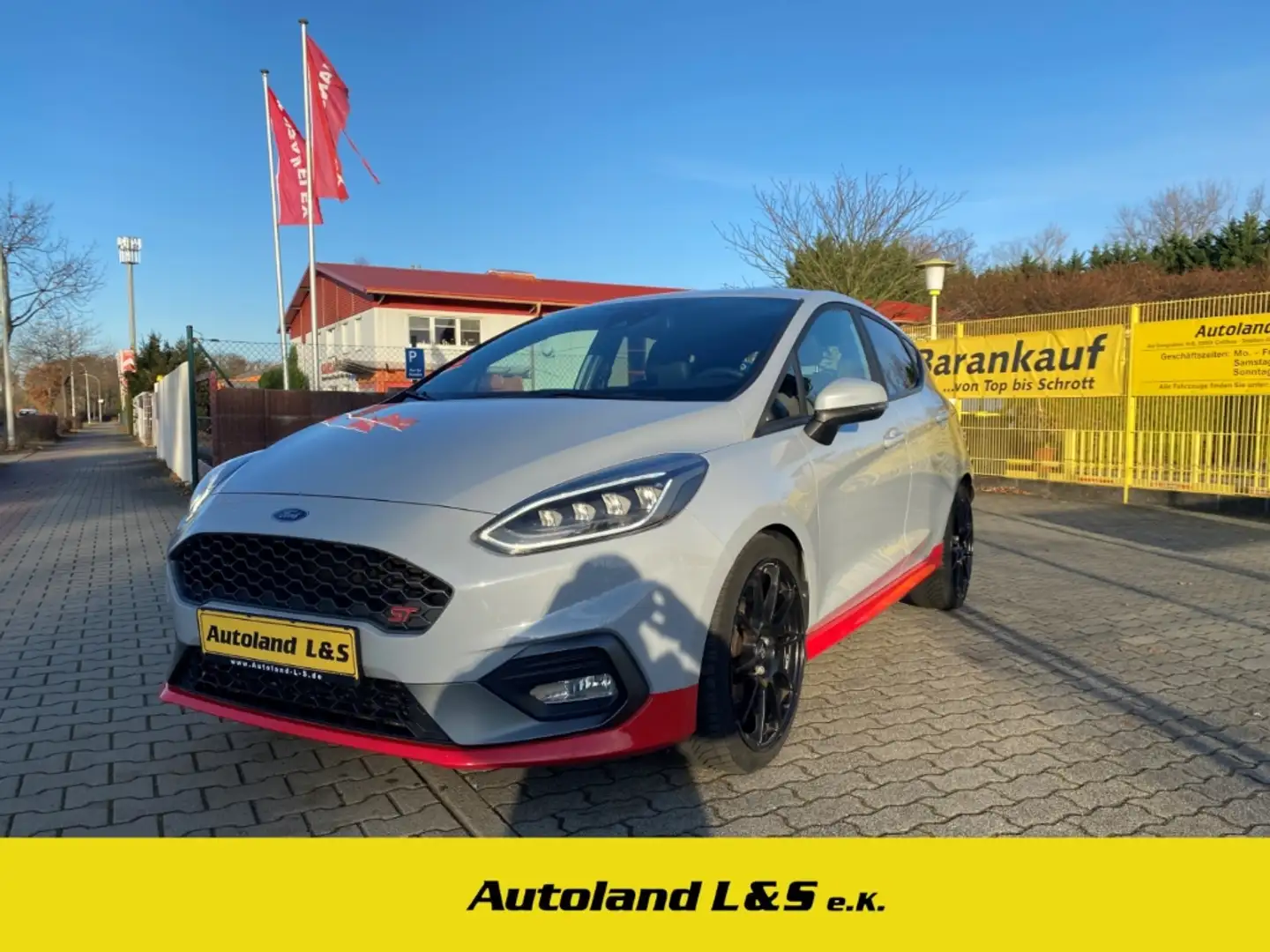 Ford Fiesta ST,LED,SH,PDC,Navi,Alus,WKR,2.Hand,Scheckheft,Soun Gris - 1