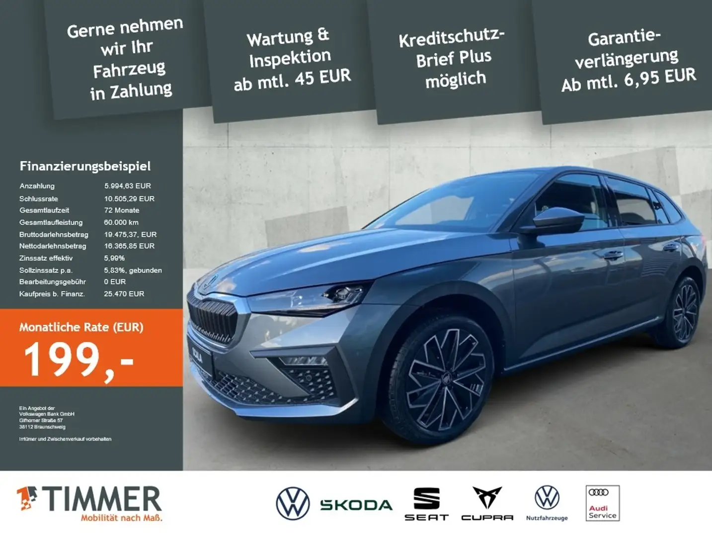 Skoda Scala Tour 1,0 TSI 85 kW DSG*ACCNAVI*SHZ*RFK*MATRIX Silber - 2