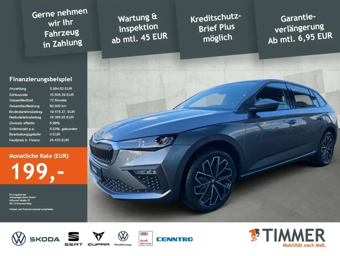 Skoda Scala Tour 1,0 TSI 85 kW DSG*ACCNAVI*SHZ*RFK*MATRIX Silber - 1