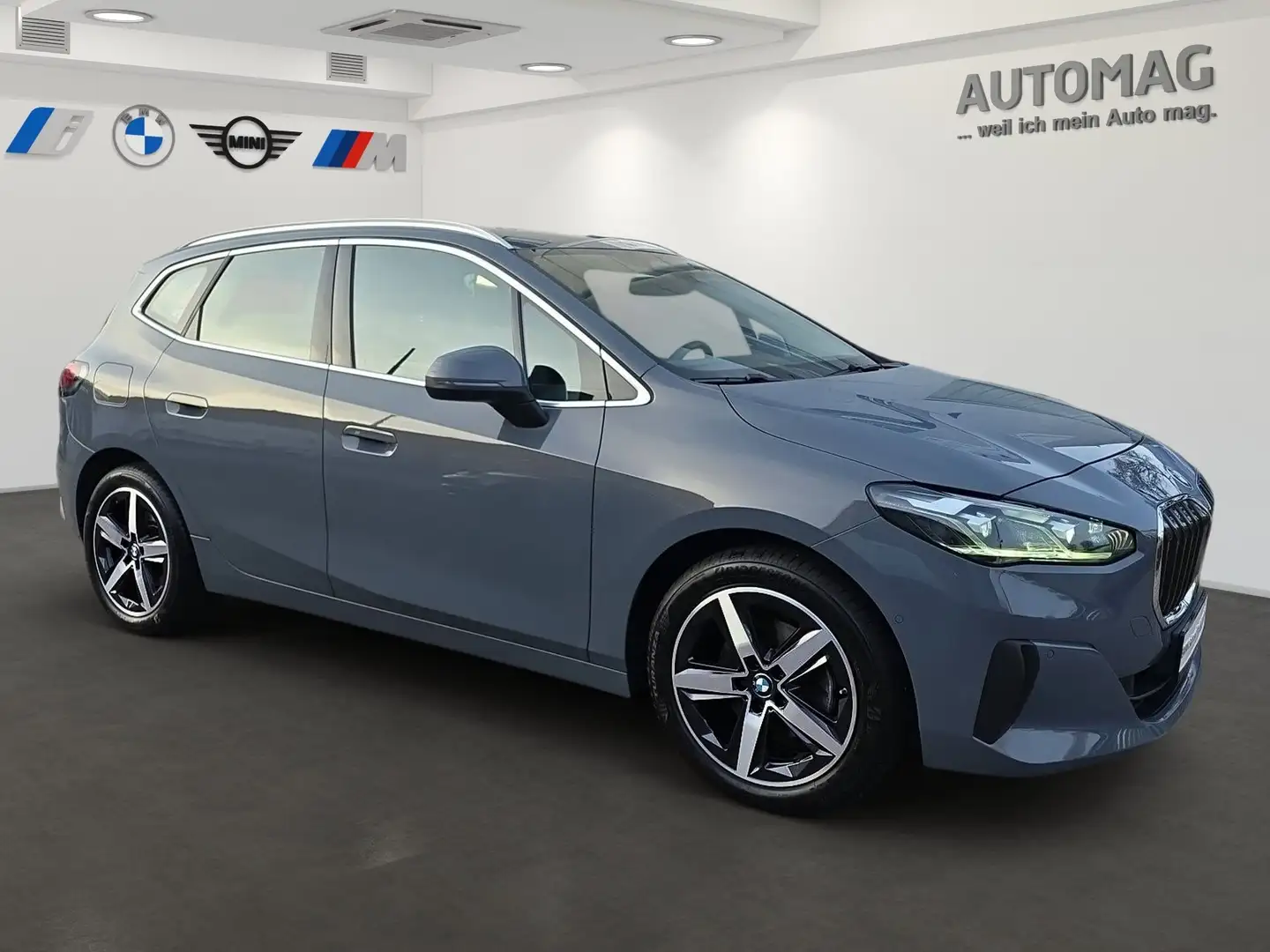 BMW 218 d AHK*DriveAssistPlus*ad.LED*Komfortzugang*Sitzhei Grau - 2