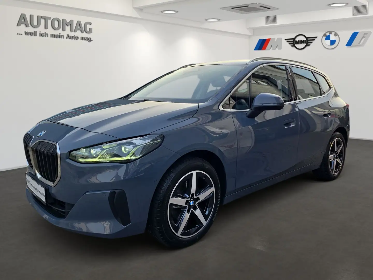 BMW 218 d AHK*DriveAssistPlus*ad.LED*Komfortzugang*Sitzhei Grau - 1