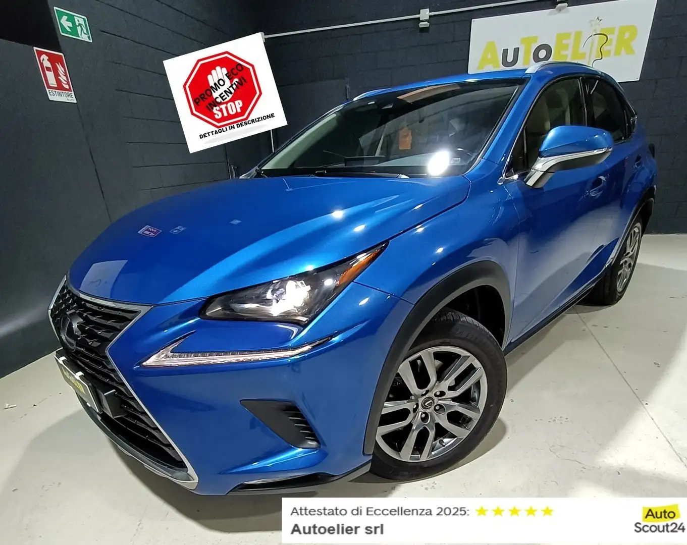 Lexus NX 300 NX I 2018 300h 2.5 Luxury 4wd cvt Blu/Azzurro - 1