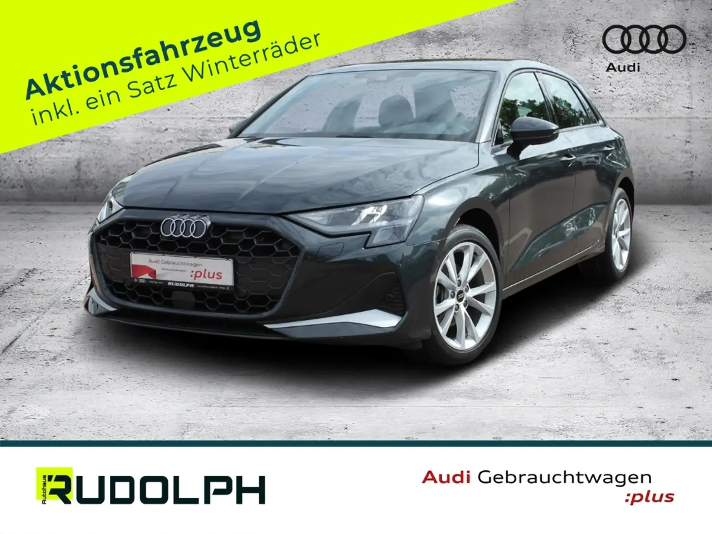 Audi A3 Sportback advanced 35 TFSI S-tronic ACC LED Navi K Grau - 1
