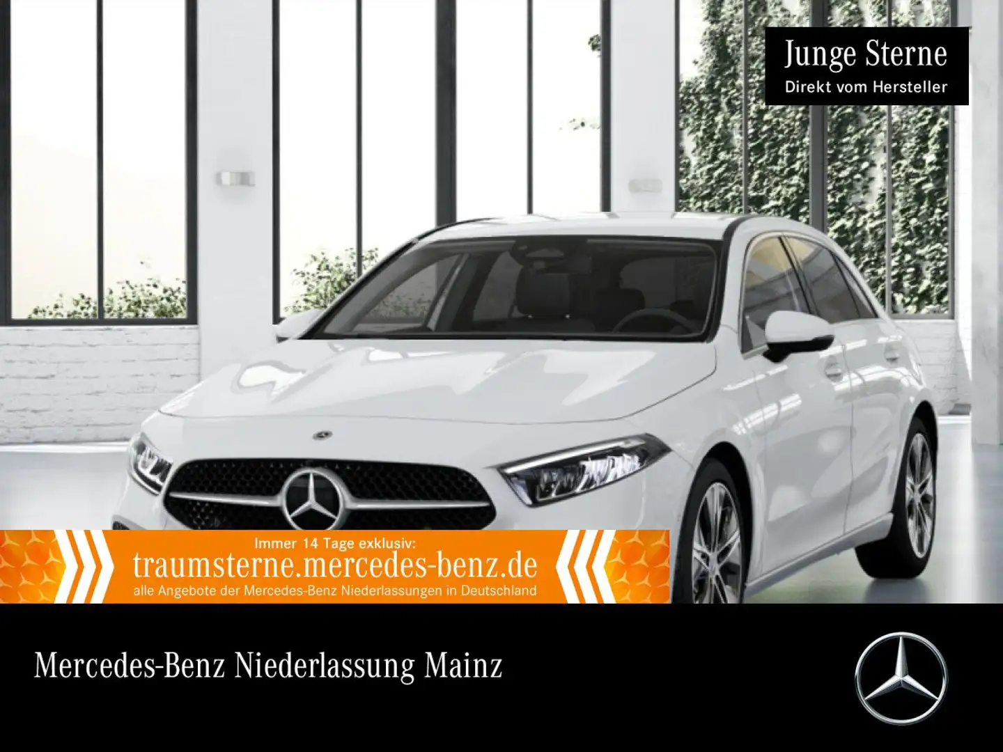 Mercedes-Benz A 180 PROGRESSIVE+LED+STHZG+KAMERA+KEYLESS+7G Weiß - 1