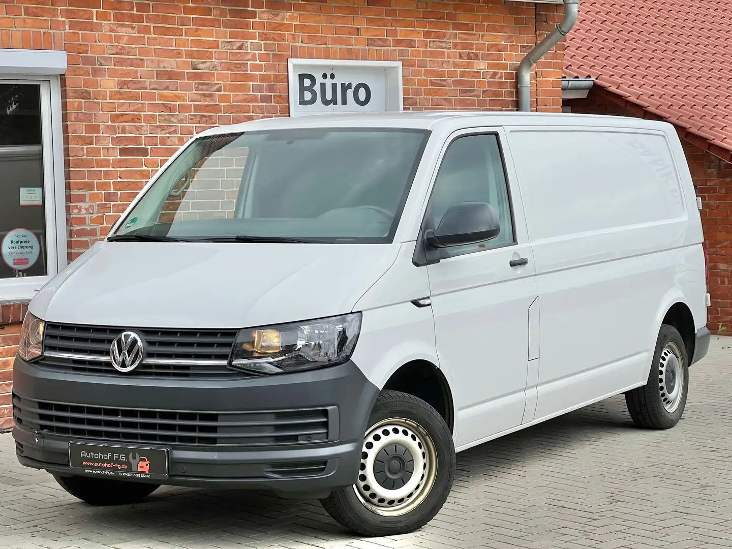 Volkswagen T6 Transporter T6 Transporter Kasten-Kombi LANG*PDC/AHK/AC/SHZ* Weiß - 1