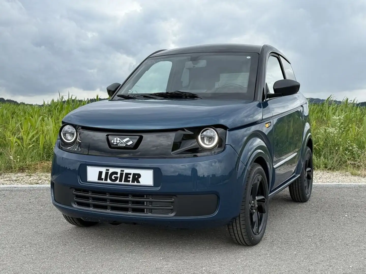 Ligier Myli MyLi Diesel Servo, Carplay, LED, Rückfahrkamera Blau - 2