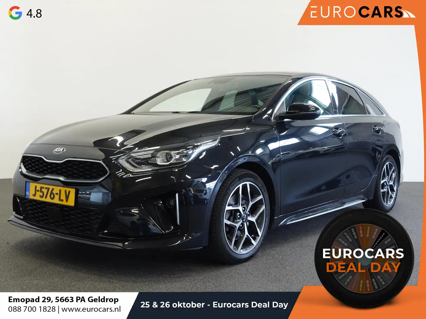 Kia ProCeed / pro_cee'd 1.4 T-GDI 140pk Automaat GT-Line Panoramadak LED A Noir - 1