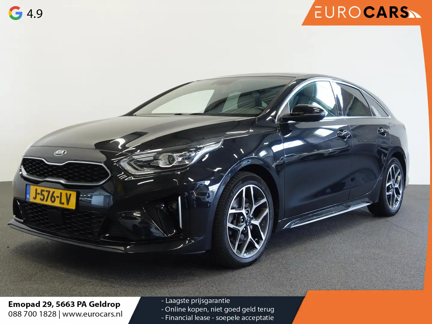 Kia ProCeed / pro_cee'd 1.4 T-GDI 140pk Automaat GT-Line Panoramadak LED A Zwart - 1