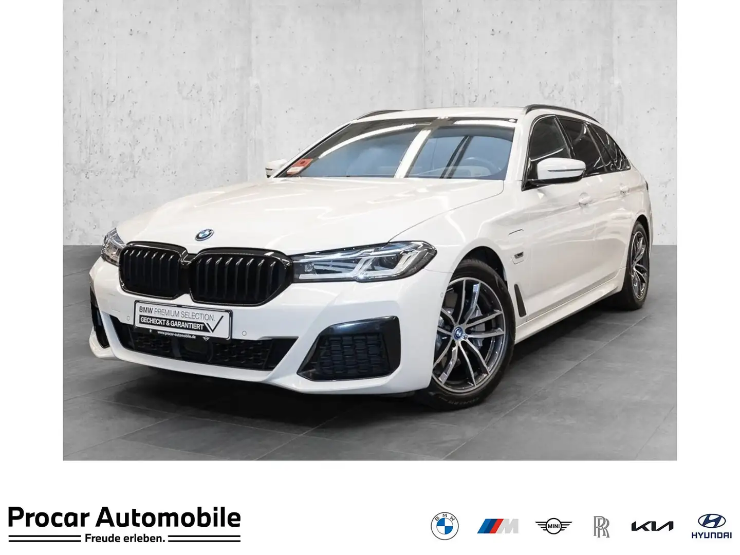 BMW 530 e Touring M Sportpaket Head-Up HiFi DAB WLAN Weiß - 1