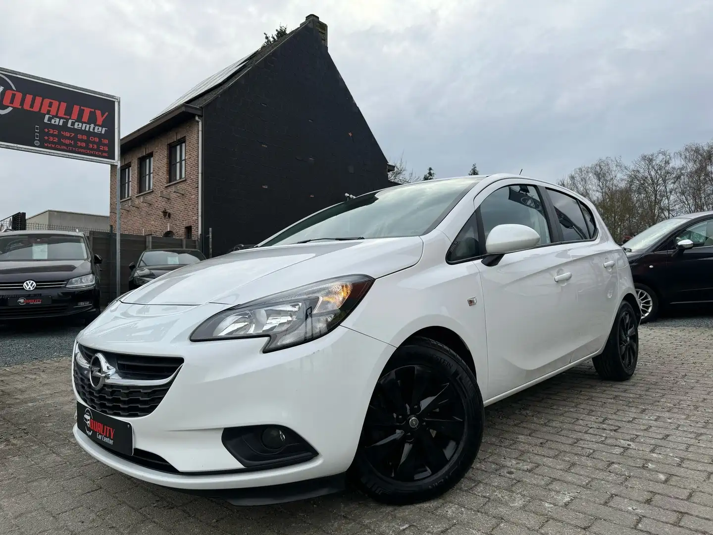 Opel Corsa 1.0 Turbo Black Edition 111000 km  GARANTIE Blanc - 1
