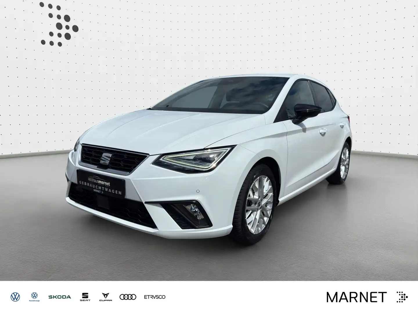 SEAT Ibiza 1.0 TSI DSG FR-Line*Navi* Kamera* Keyless, Weiß - 1