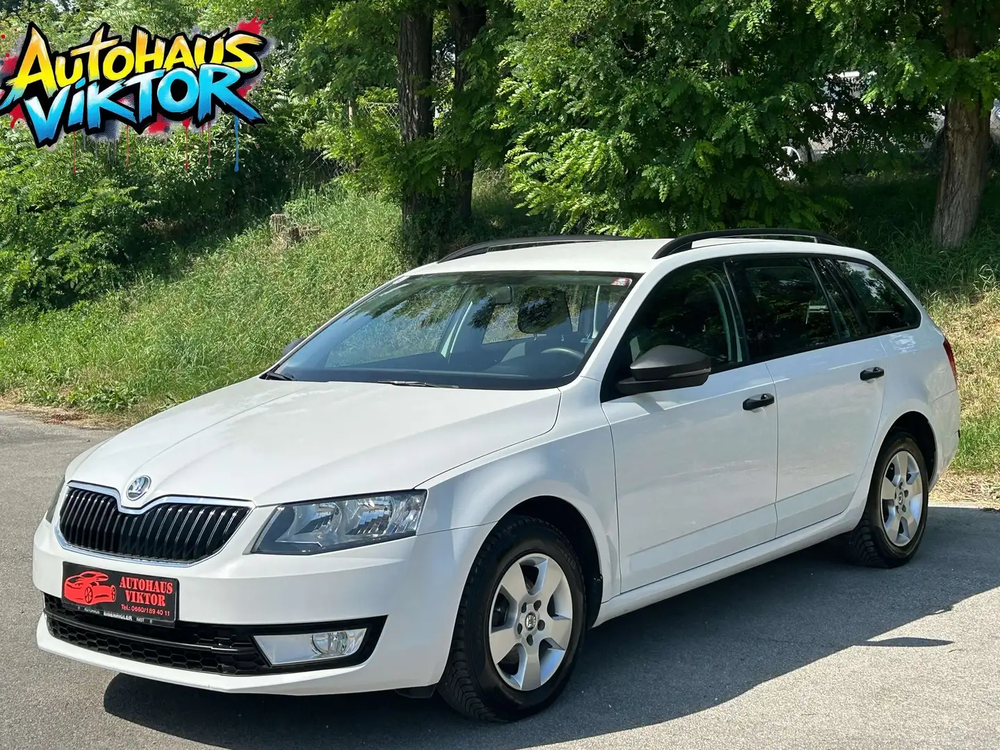 Skoda Octavia Combi 1,6 Active TDI*12 Monate Garantie* Weiß - 1