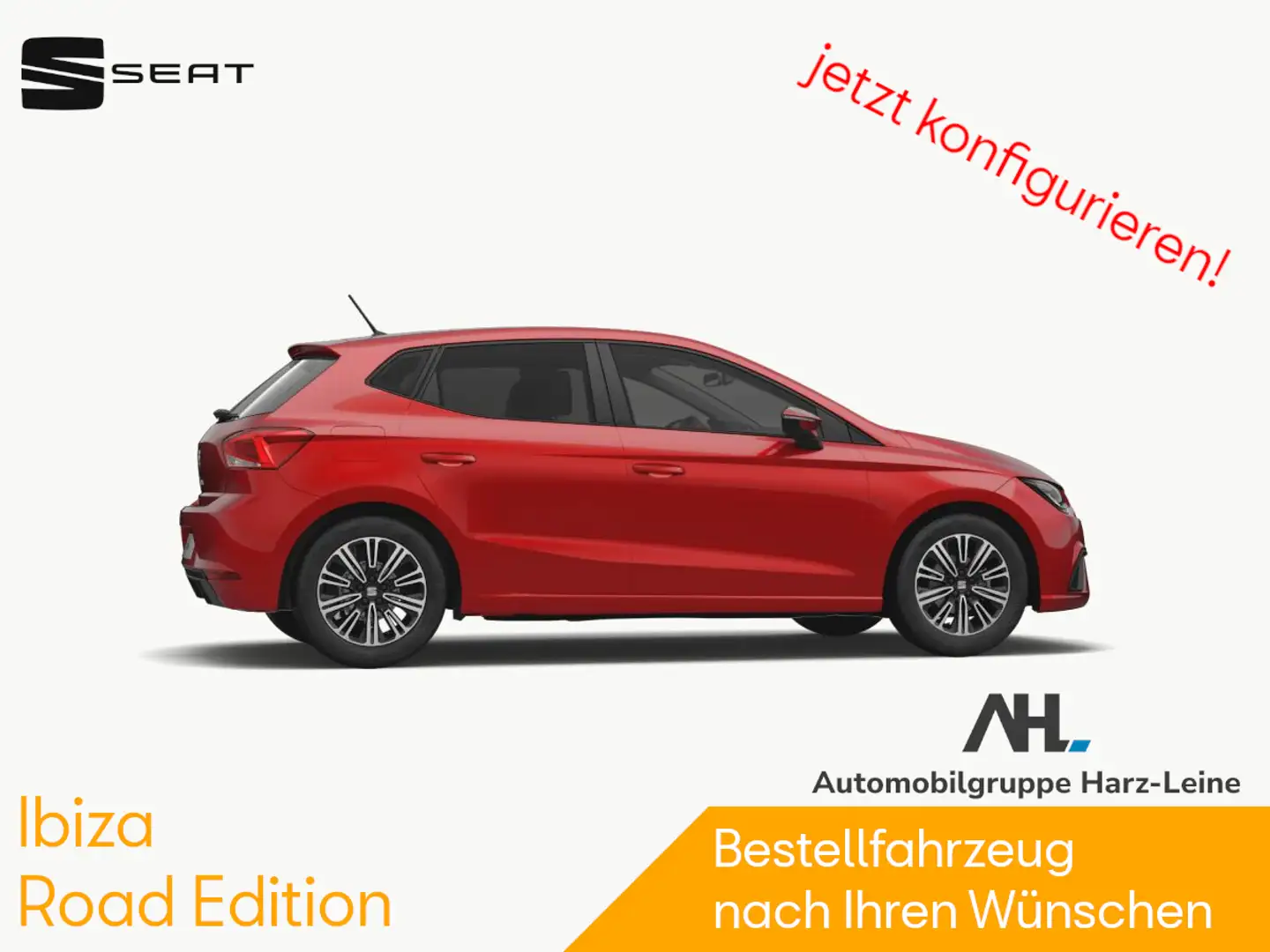 SEAT Ibiza Road Edition 1.0 TSI ☀️SUMMER-DEAL☀️ 🚨inkl. SITZH Blau - 1
