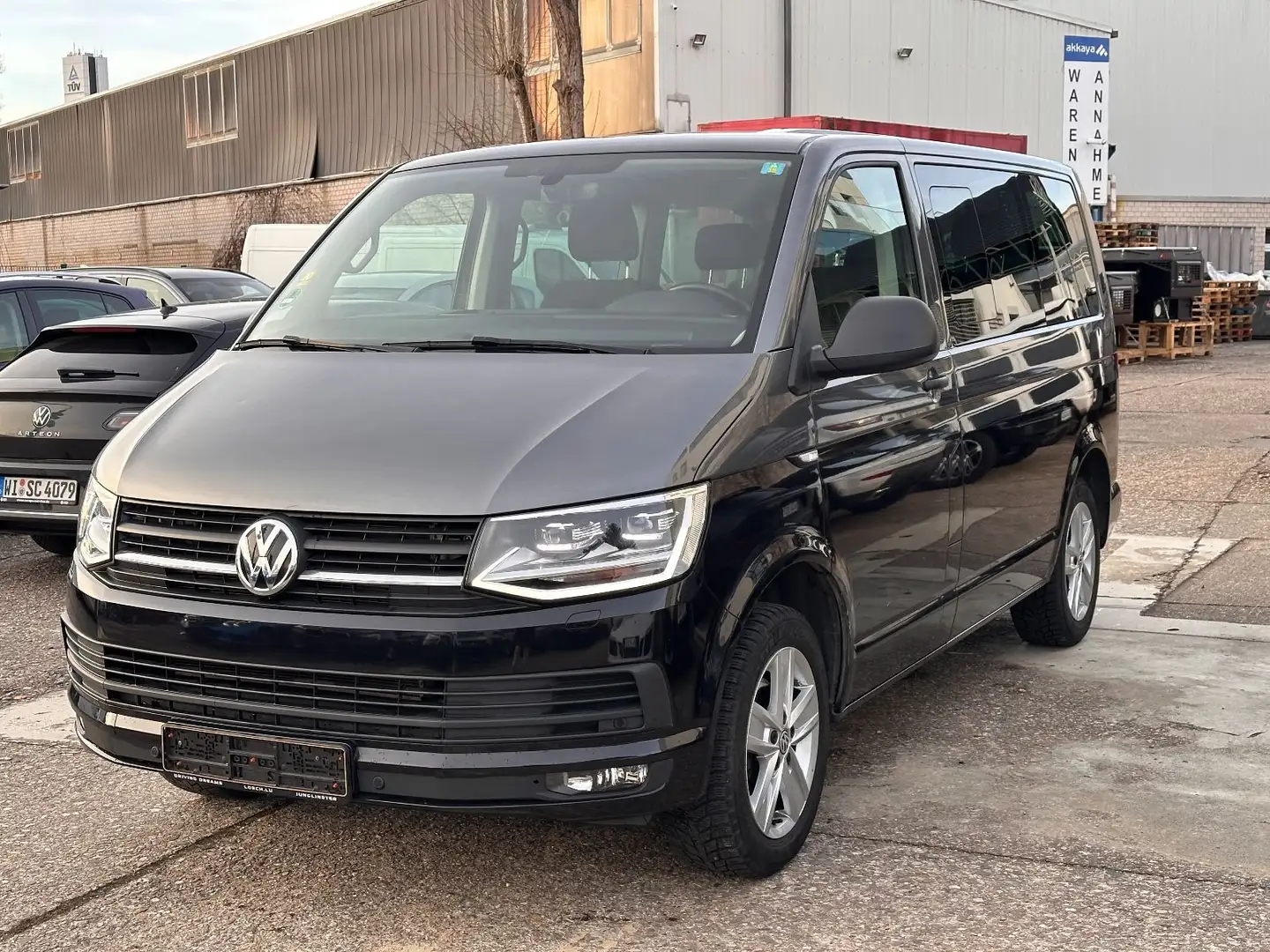 Volkswagen T6 Transporter Bus Multivan Trendline/Kamera/LED/Autom Gris - 1