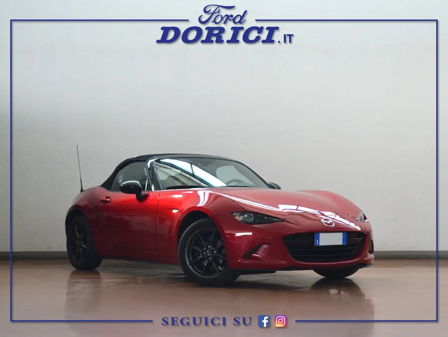Mazda MX-5 ND Soft Top 1.5 Skyactiv-G 131 CV M6 Exceed Rosso - 2