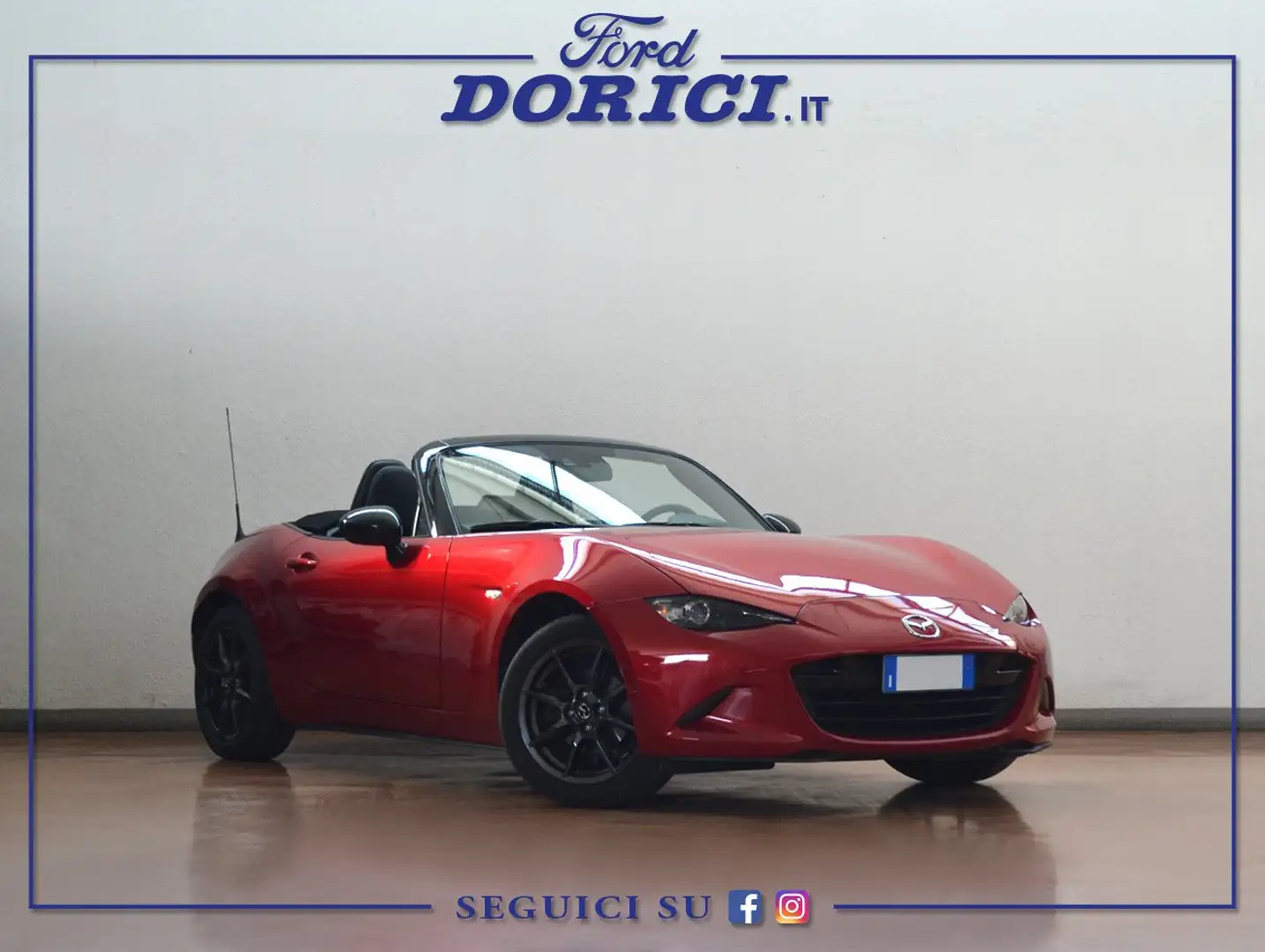 Mazda MX-5 ND Soft Top 1.5 Skyactiv-G 131 CV M6 Exceed Rosso - 1