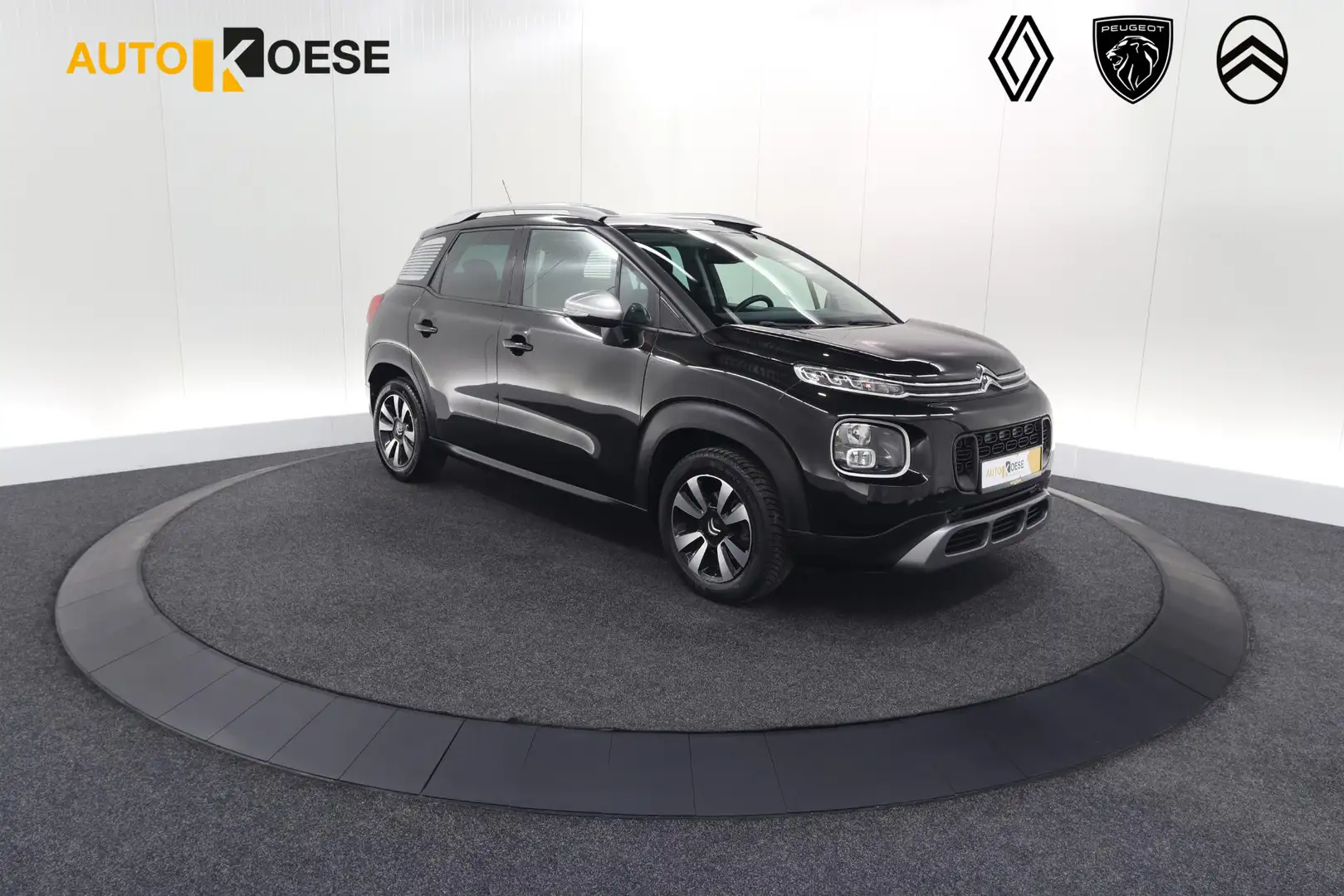 Citroen C3 Aircross PureTech 110 S&S Feel | Camera | Navigatie | Apple Zwart - 1