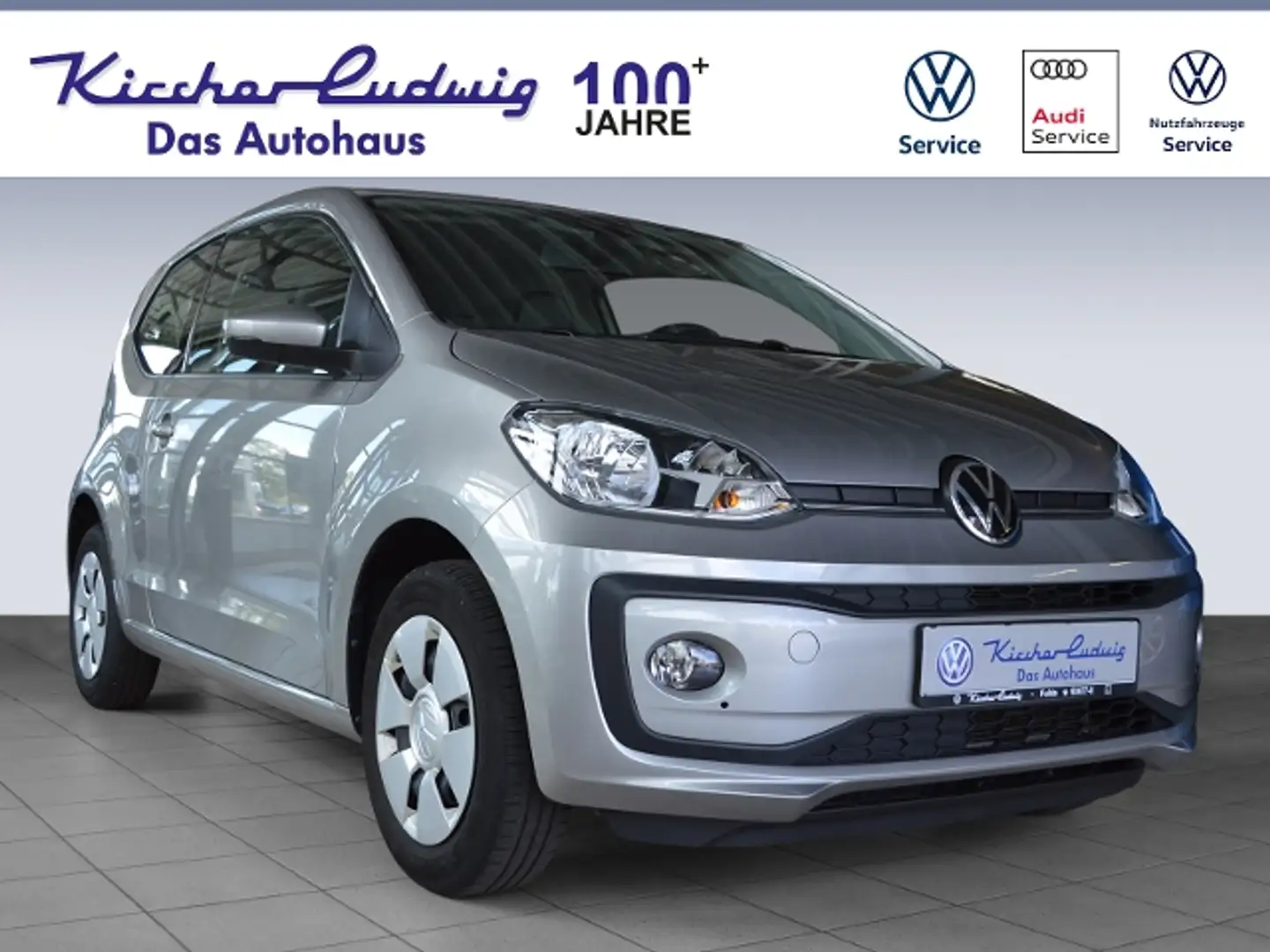 Volkswagen up! move 1,0 KLIMA SHZ Argento - 1