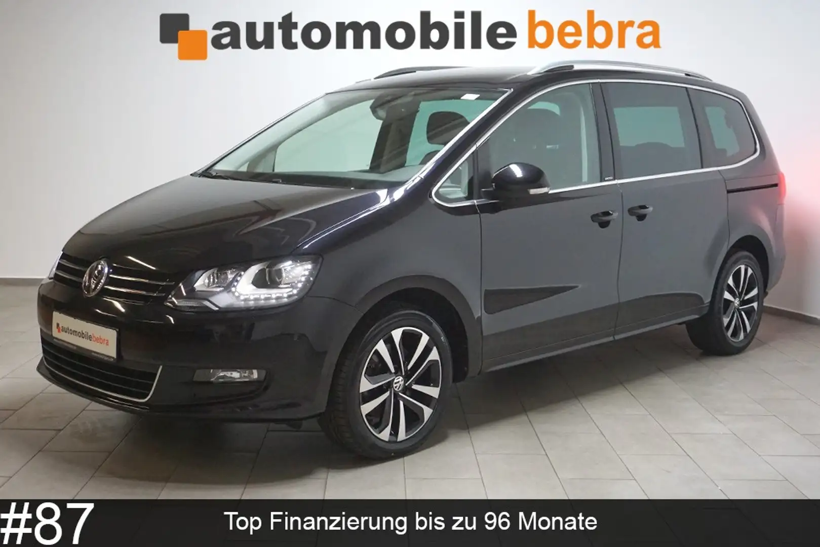 Volkswagen Sharan 2.0TDI DSG United 4M 7-Sitzer AHK Navi Schwarz - 1