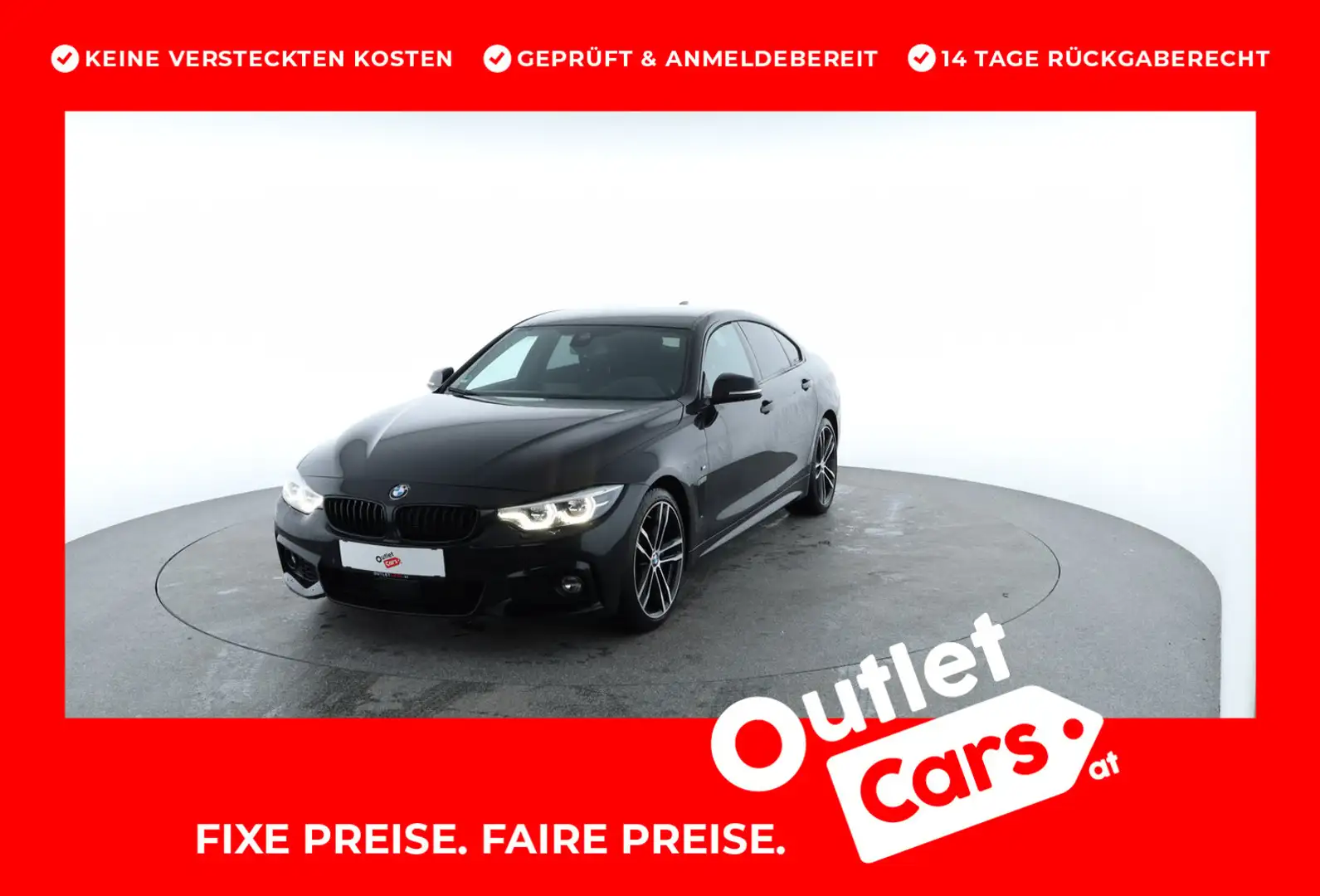 BMW 430 BMW 430d Gran Coupe Aut. Noir - 1