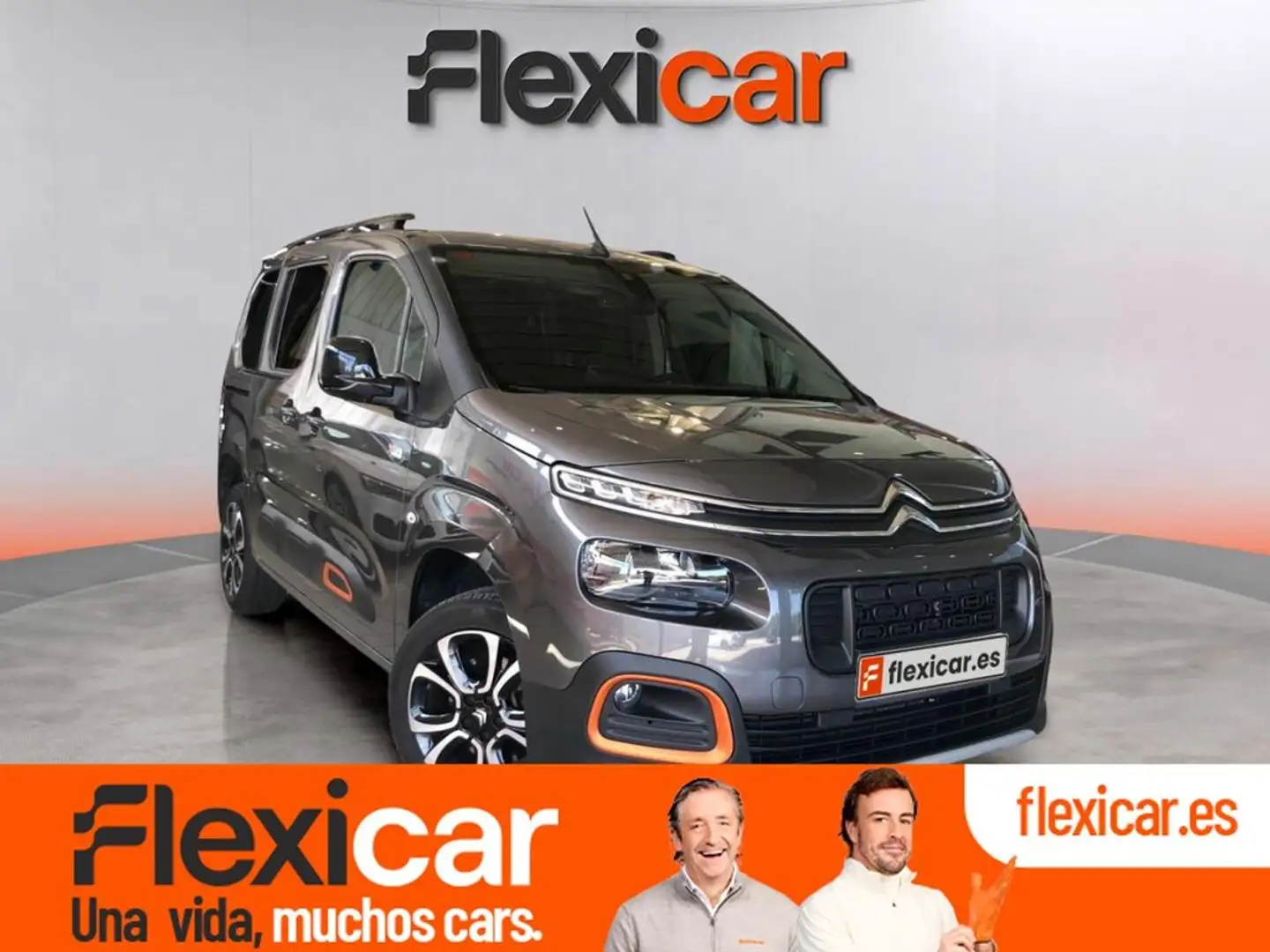 Citroen Berlingo Talla M BlueHDi 100 S&S SHINE Gris - 1