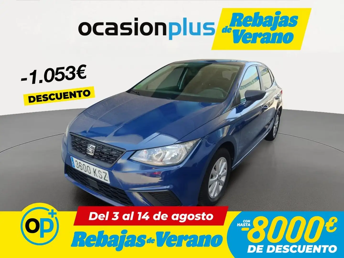SEAT Ibiza 1.6TDI CR S&S Reference 95 Azul - 1
