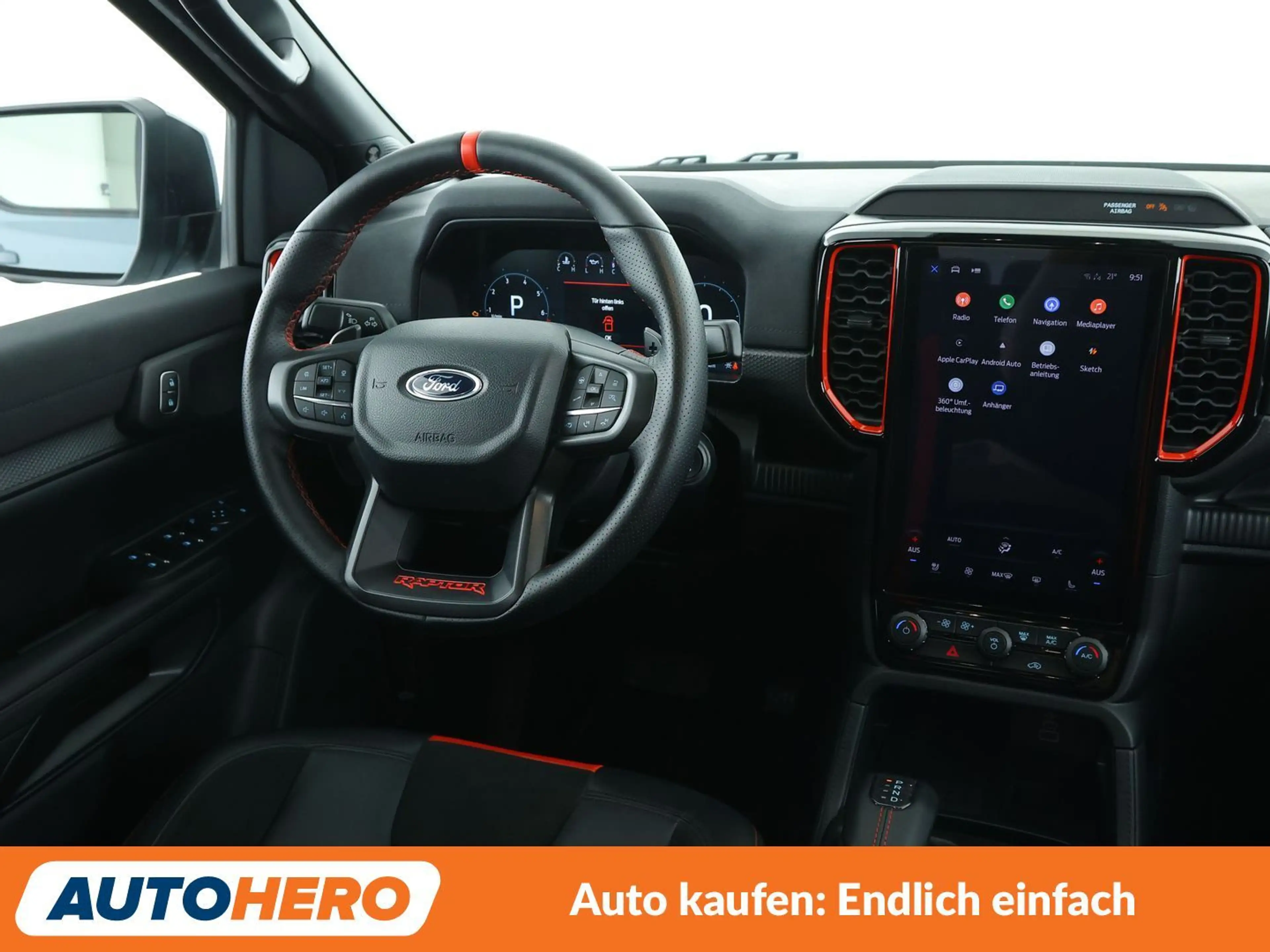 Ford Ranger Raptor 3.0 EcoBoost Doppelkabine Aut.*MATRIX*360CAM*NAVI* — photo 13