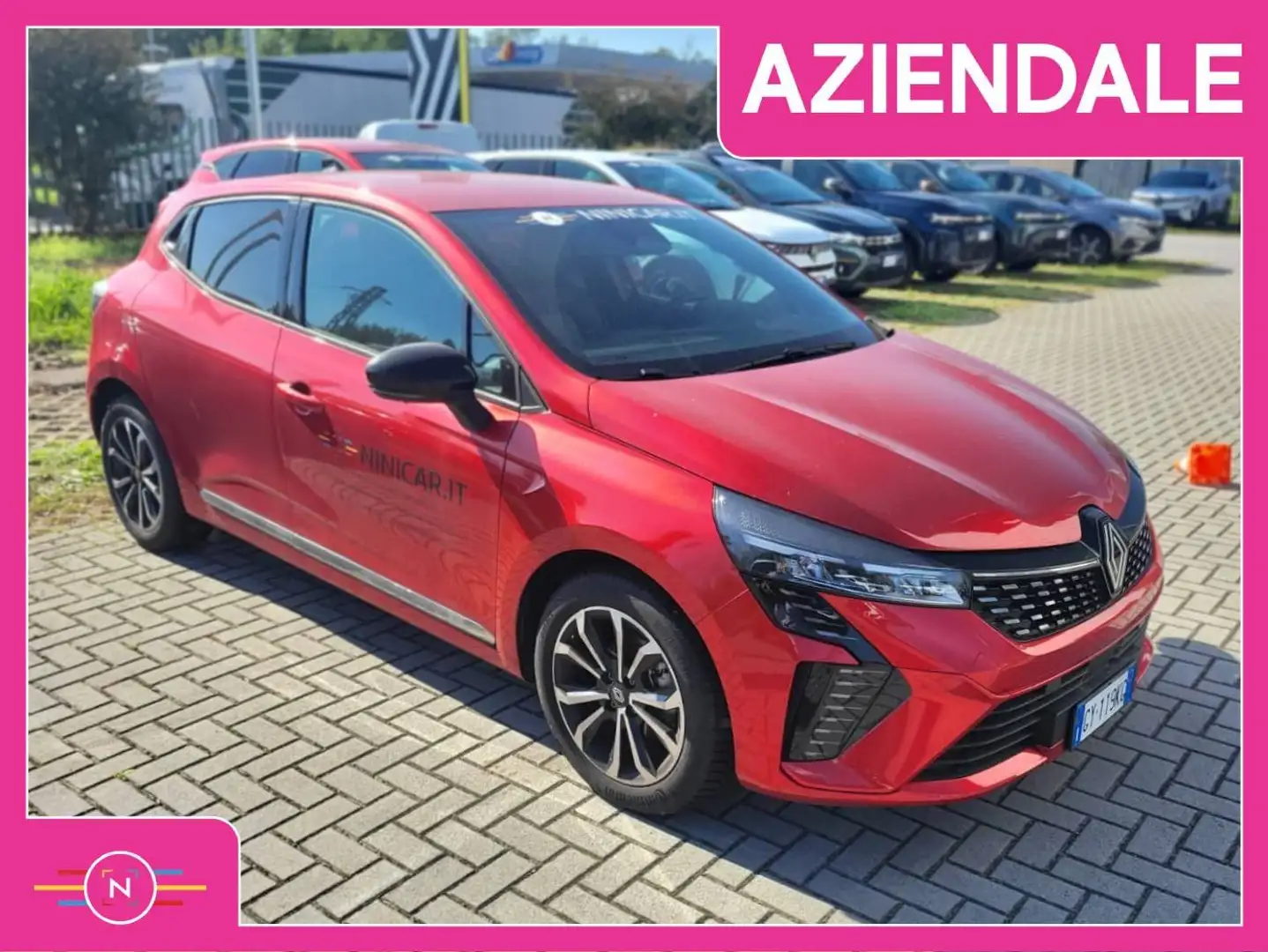 Renault Clio Techno 1.0 ECO-G 100cv GPL ***AZIENDALE*** Rosso - 1