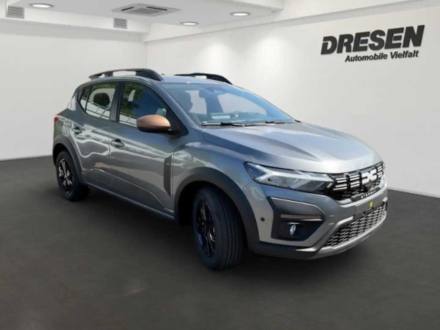 Dacia Sandero III 1.0 TCe 110 Stepway Extreme NAVI TOTER-WINKEL- Gris - 2