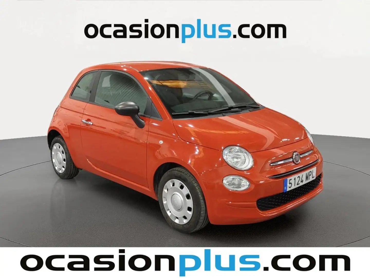 Fiat 500 1.0 Hybrid Monotrim 52kW Naranja - 2