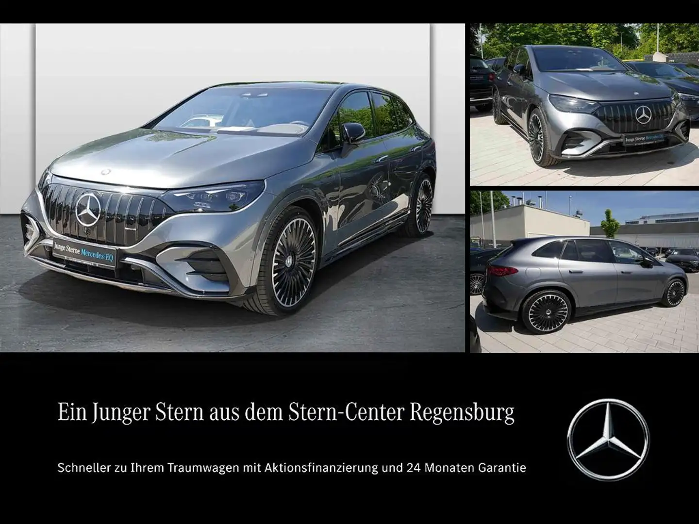 Mercedes-Benz EQE 53 4M+PREMIUM PLUS+DYNAMIC PLUS+AHK+HUD+ Grau - 1