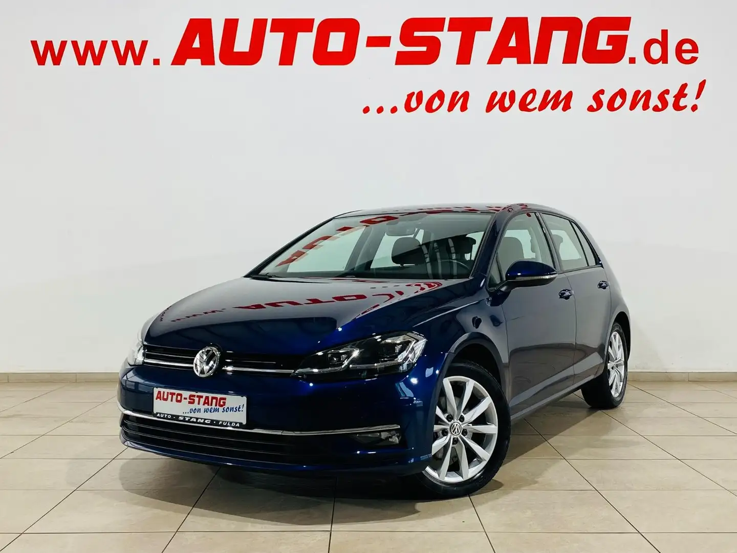 Volkswagen Golf VII Lim. Highline*SCHECKHEFT+STANDHEIZUNG* Blau - 1