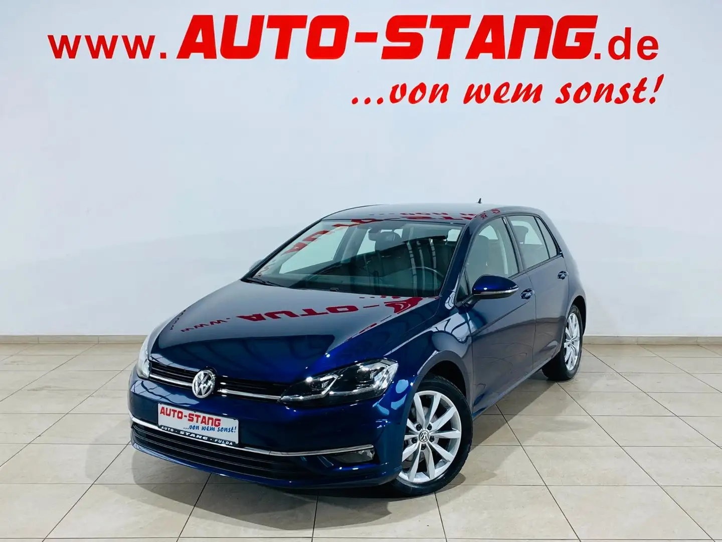 Volkswagen Golf VII Lim. Highline*SCHECKHEFT+STANDHEIZUNG* Blau - 2