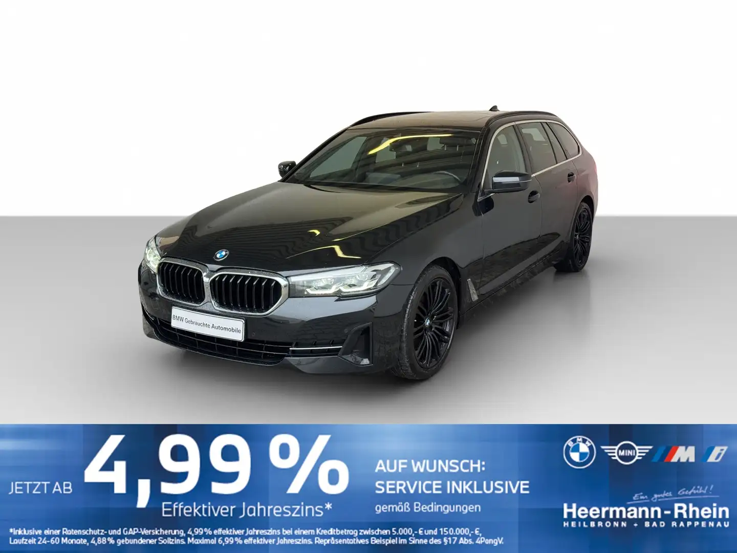 BMW 530 dA Tour. CockProf.PGD.RFK.DriveAss.HiFi.SHZ Schwarz - 2