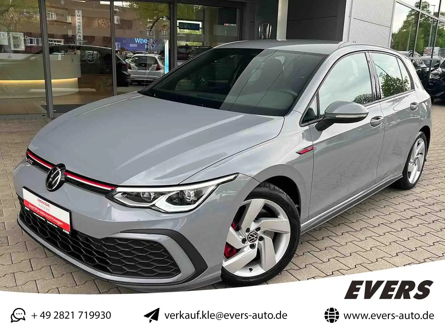 Volkswagen Golf GTI 2.0 TSI DSG LED Navi PDC FullLink ACC Sitzh. Grau - 1