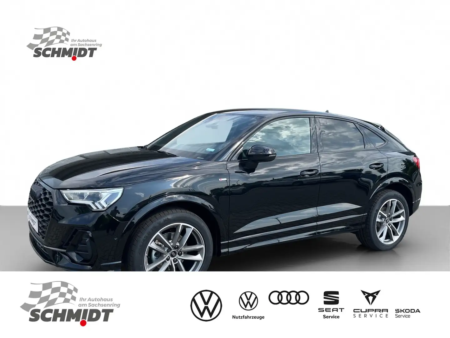 Audi Q3 Sportback 35 TFSI S line AHK LED Nav PDC SpS Noir - 1