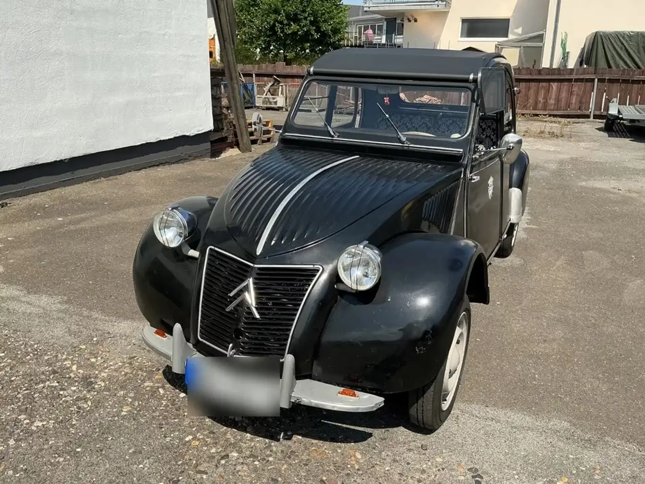 Citroen 2CV AZ1 Wellblech aber Technik von der 2CV6, foto 2