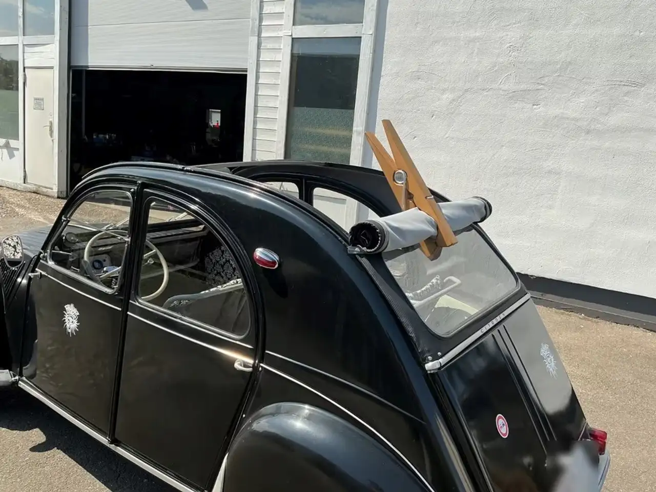 Citroen 2CV AZ1 Wellblech aber Technik von der 2CV6, foto 1