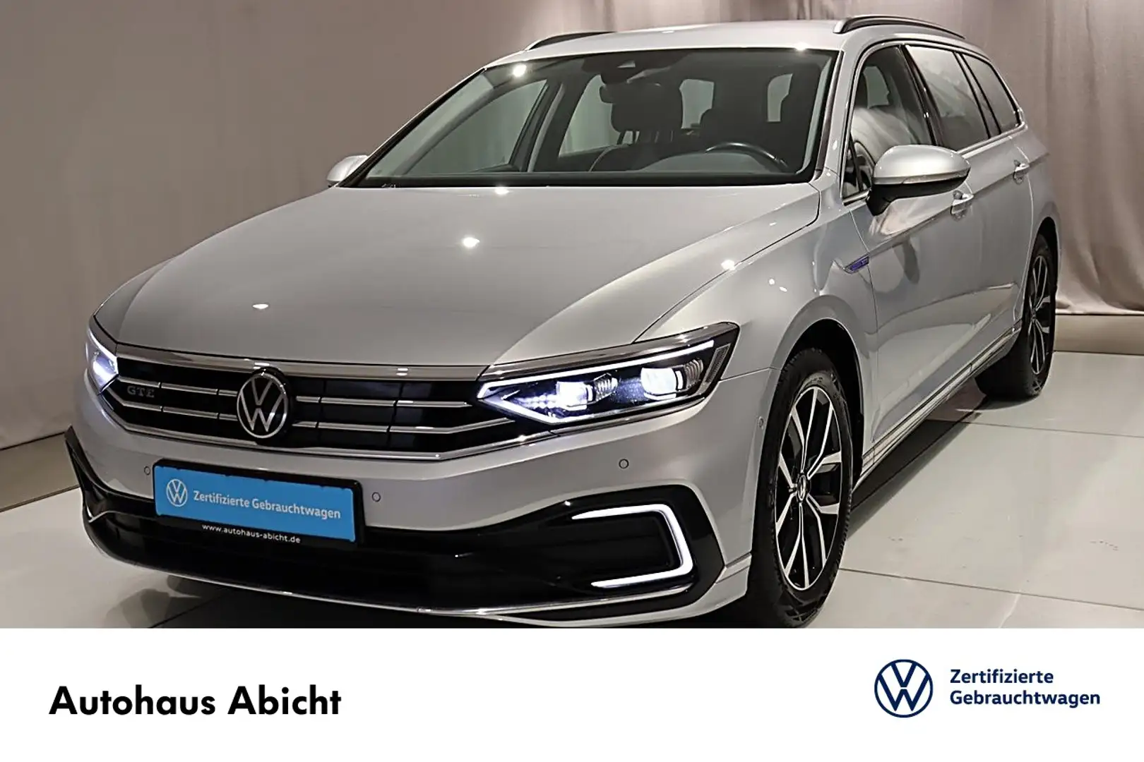 Volkswagen Passat Variant GTE 1.4 TSI DSG Leder AHK IQ.DRIVE Klima Navi Argent - 1