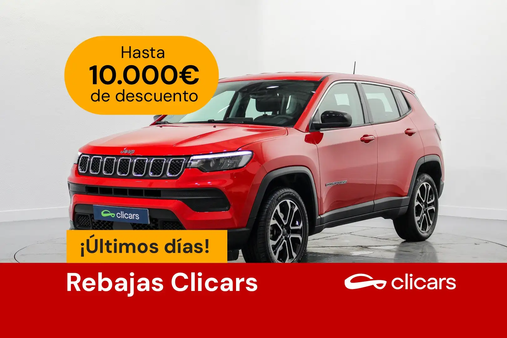Jeep Compass 1.5 MHEV Altitude FWD DCT Rojo - 1