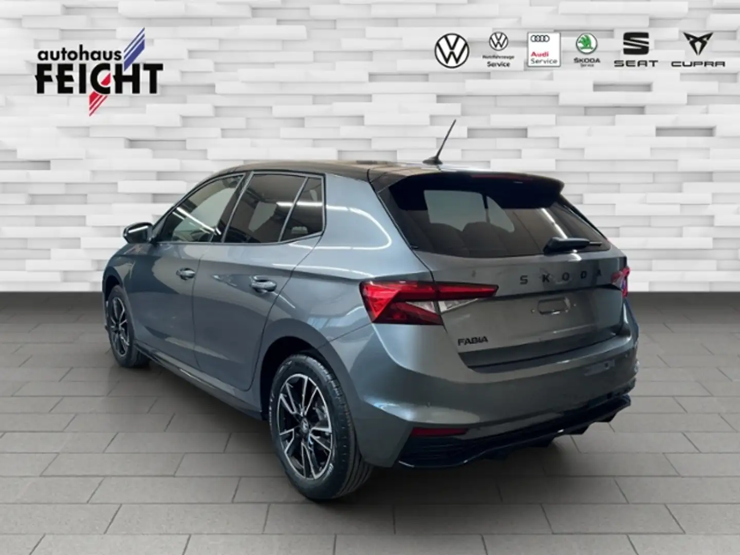 Skoda Fabia 1.0 TSI Monte Carlo+LED+PDC+SMARTLINK+GRA Grau - 2