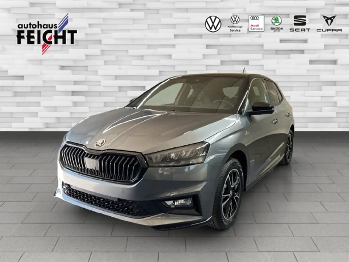 Skoda Fabia 1.0 TSI Monte Carlo+LED+PDC+SMARTLINK+GRA Grau - 1