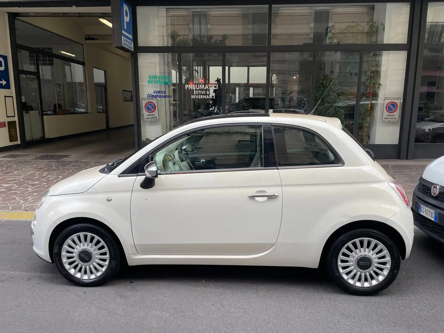 Fiat 500 500 1.2 Lounge 69cv Bianco - 1