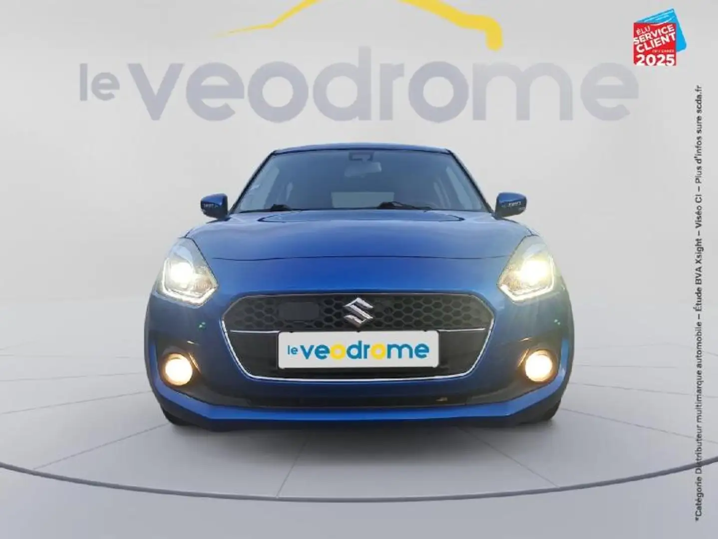 Suzuki Swift 1.0 Boosterjet Hybrid SHVS 111ch Pack Euro6d-T Sieges chauf GPS Camera Blauw - 2