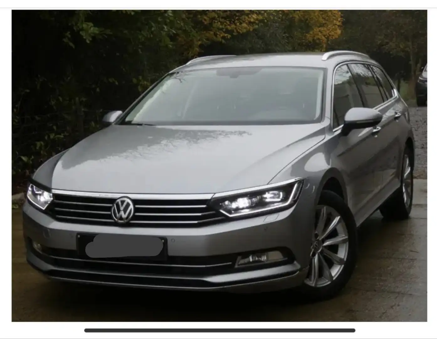 Volkswagen Passat SW 1.6 TDI 120 BMT highline Gris - 2
