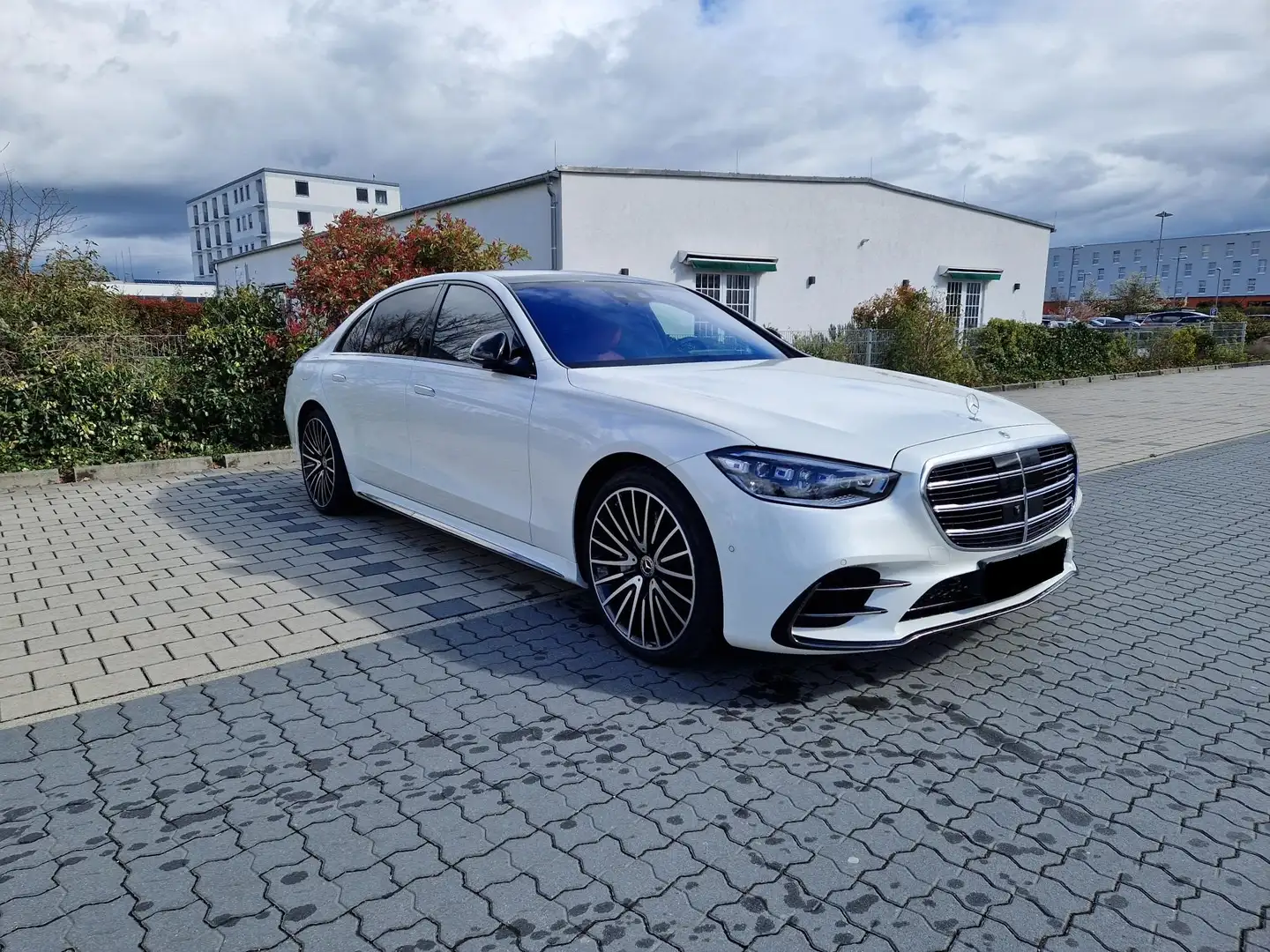 Mercedes-Benz S 580 S580 4Matic Lang VOLL AMG Night Head-Up Standheiz White - 2