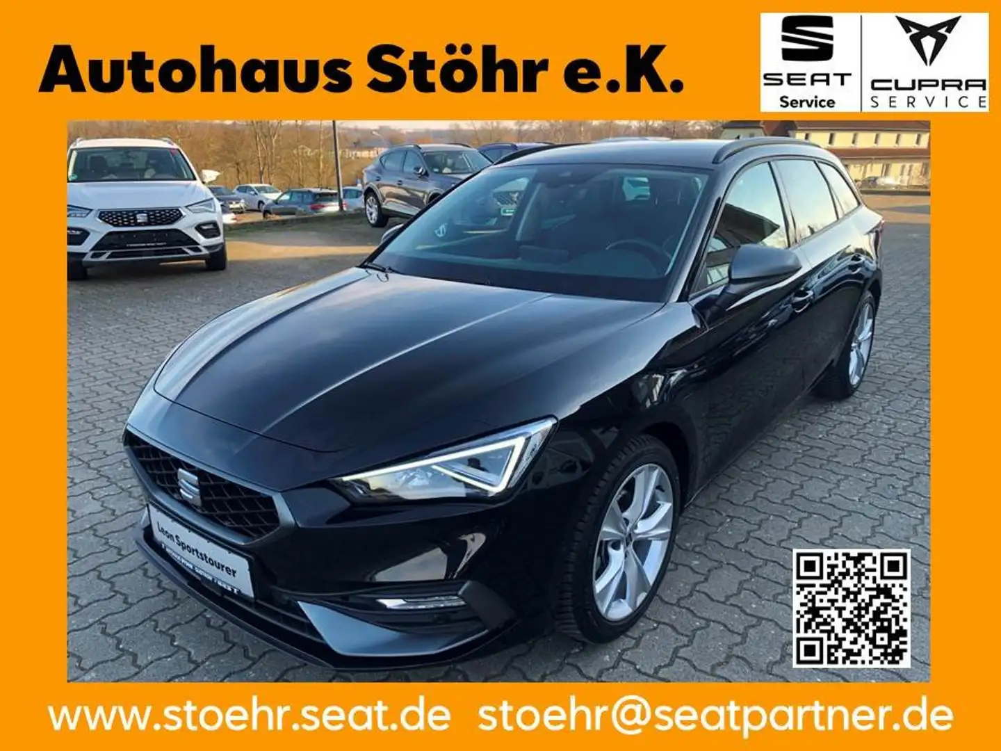 SEAT Leon FR Kombi 1.5TSI Schwarz - 1