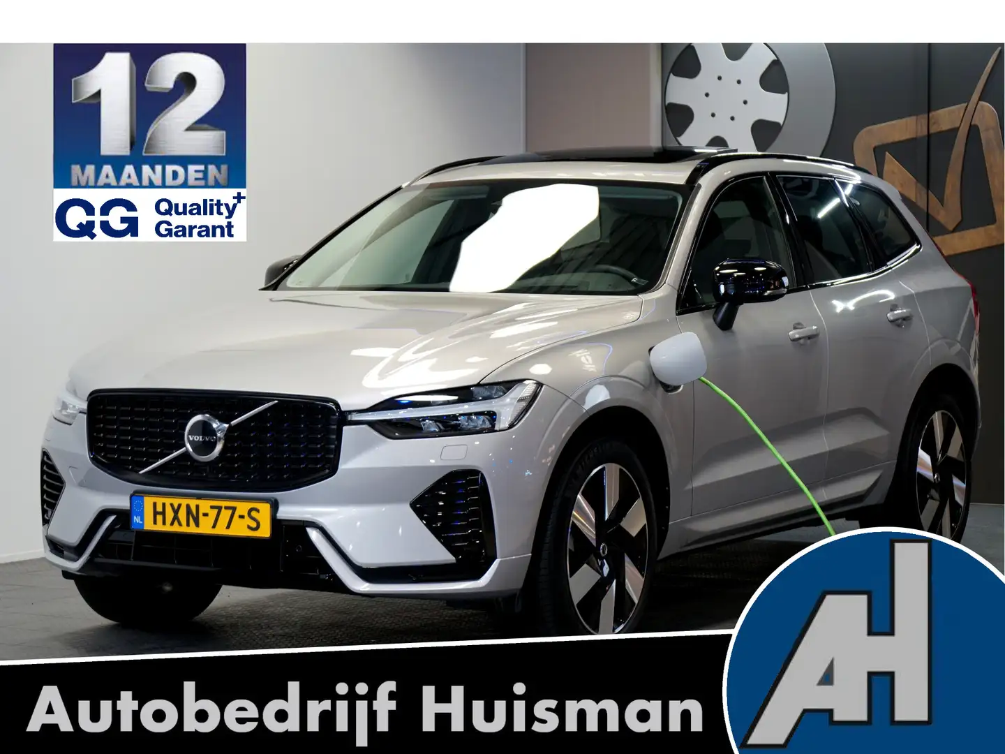 Volvo XC60 2.0 T6 AWD LONG RANGE 293kW/399pk Aut8 Plug-in hyb Gris - 1