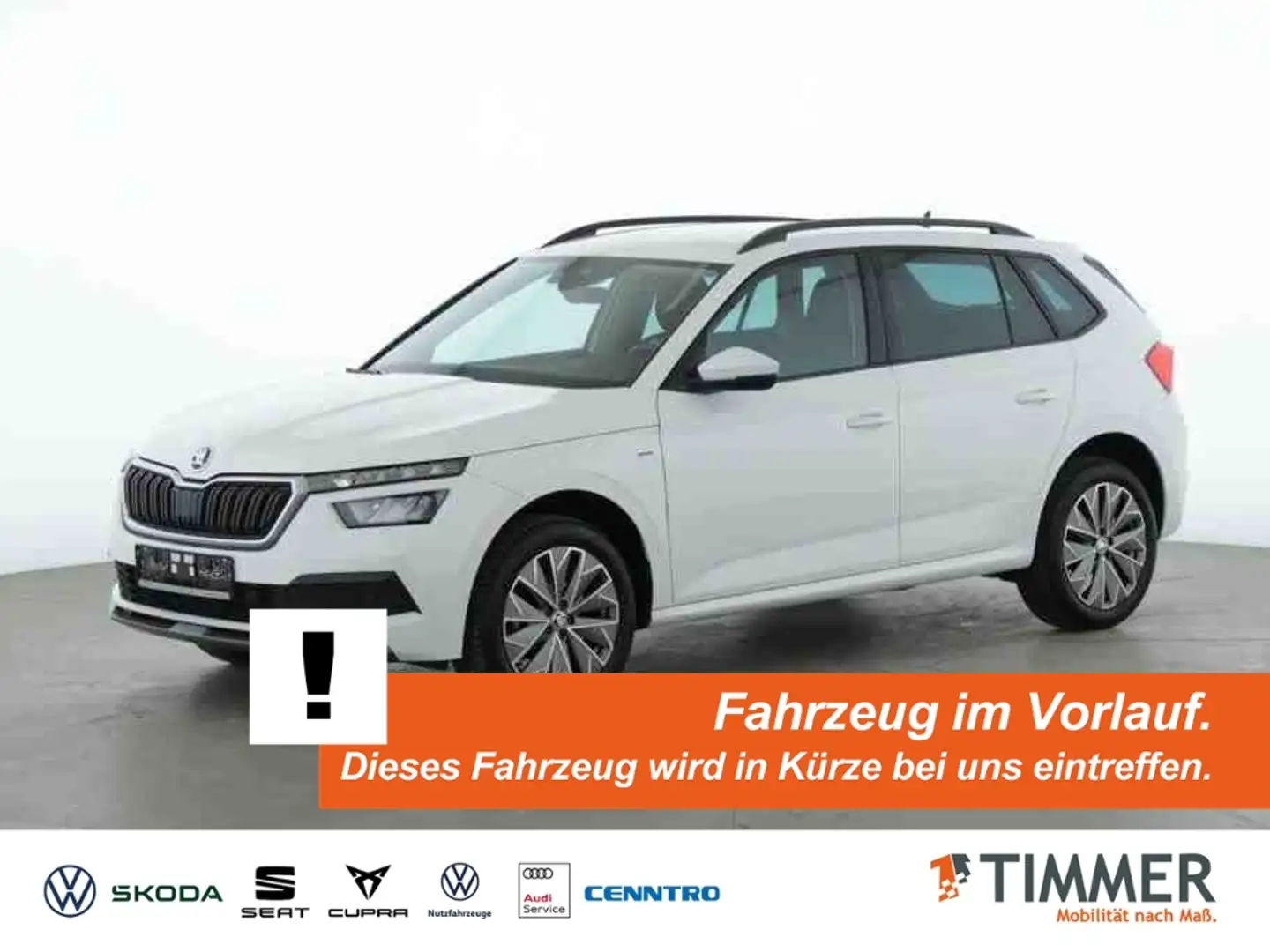 Skoda Kamiq 1.0 TSI CLEVER *LED *SHZ *TEMPO *LM17" *PDC * Weiß - 1